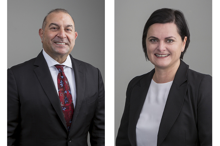 Corporate portraits with studio lighting in Perth